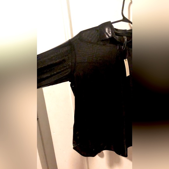 NWT Anthropologie Semi Sheer Button Down - Picture 5 of 7